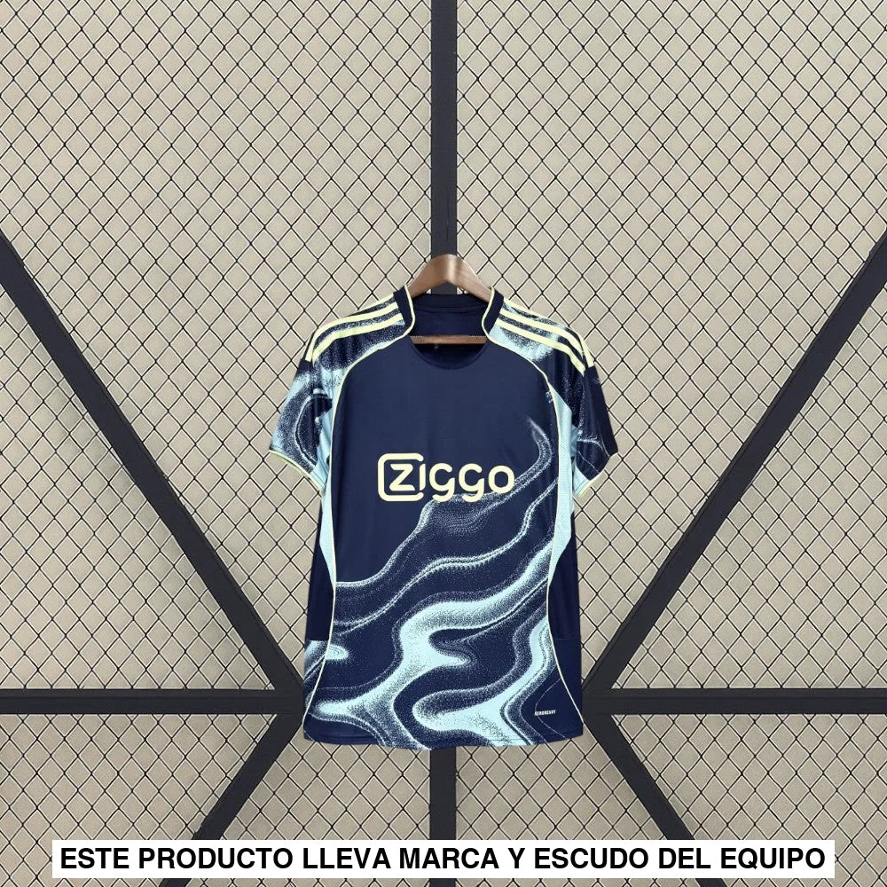 Camiseta Ajax 25-26 Visitante Camiseta Fan