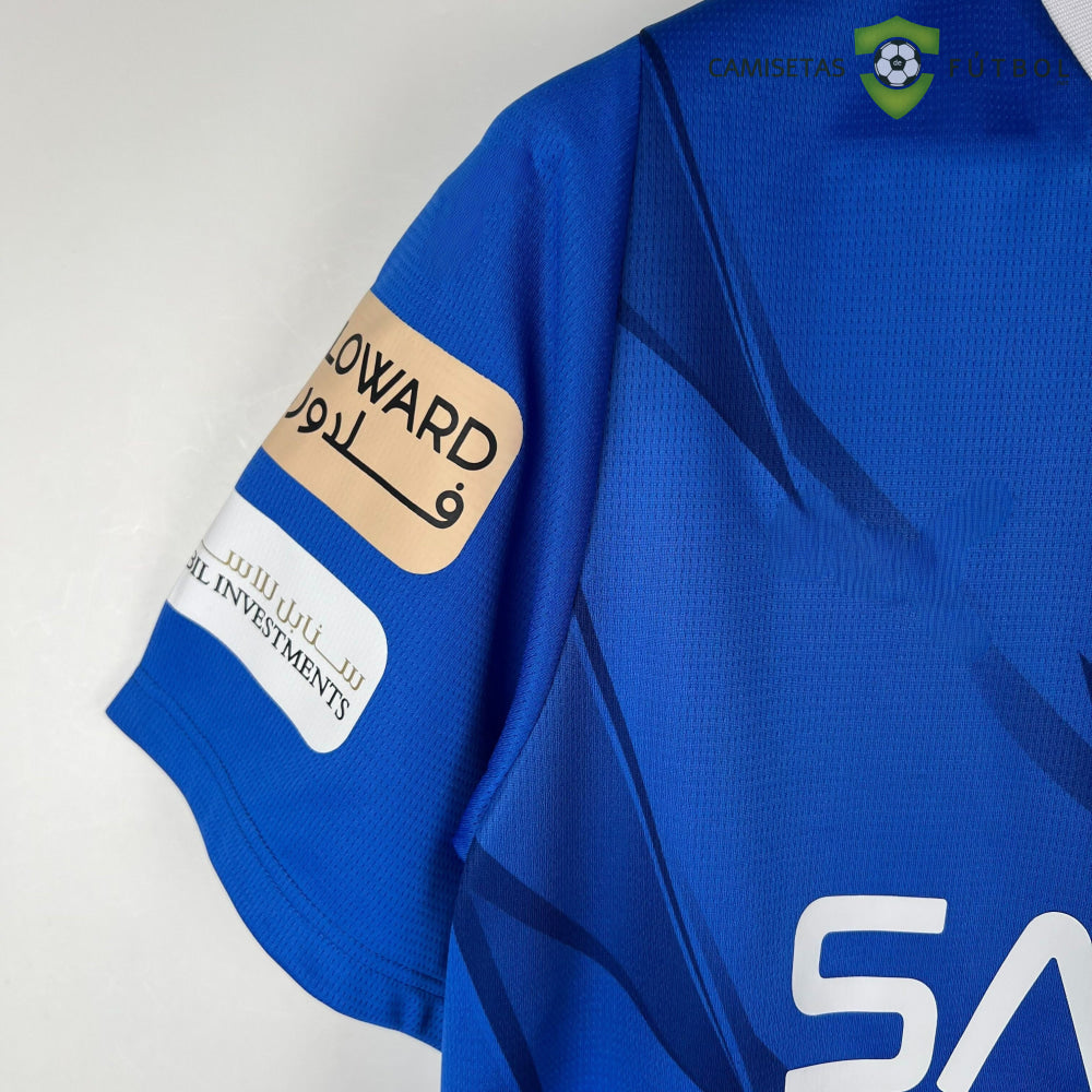 Camiseta Al-Hilal 23-24 Local Parche Especial