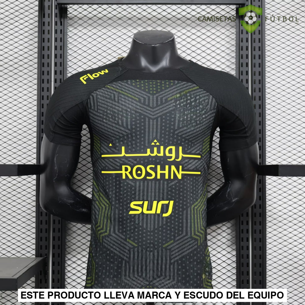 Camiseta Al-Ittihad 24-25 3ª Equipación (Player Version) De Futbol