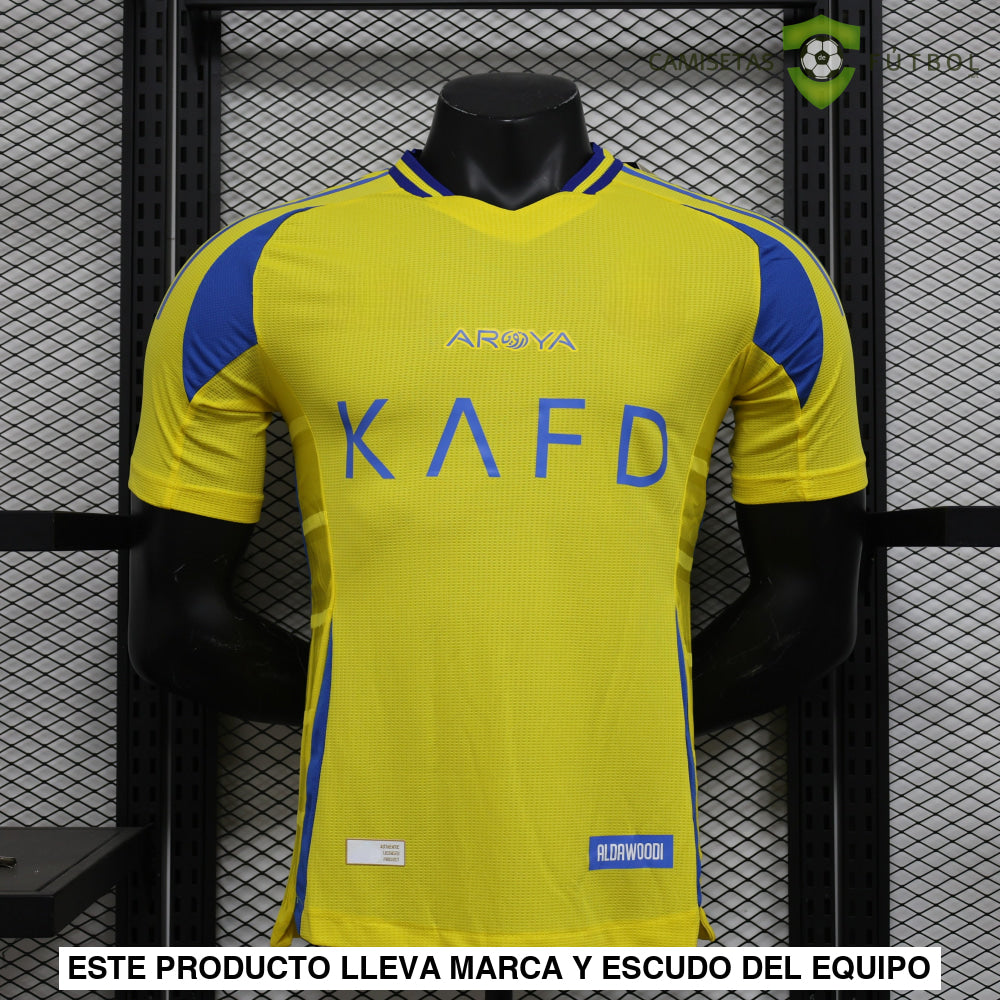 Camiseta Al-Nassr 24-25 Local (Player Version) De Futbol