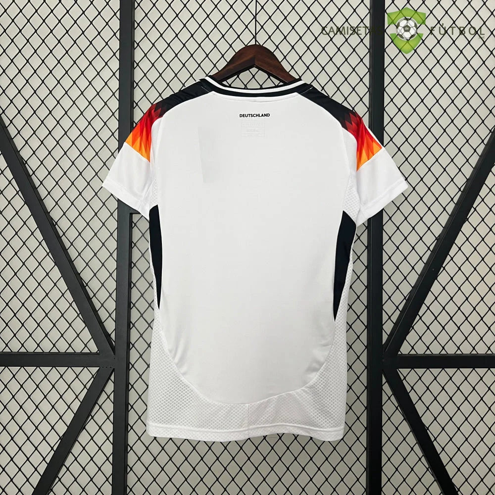 Maglia Germania 24-25 Home Donna UEFA Euro 2024 da calcio