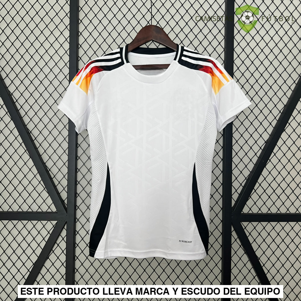 Camiseta Alemania 24-25 Local Femenina Uefa Euro 2024 De Futbol