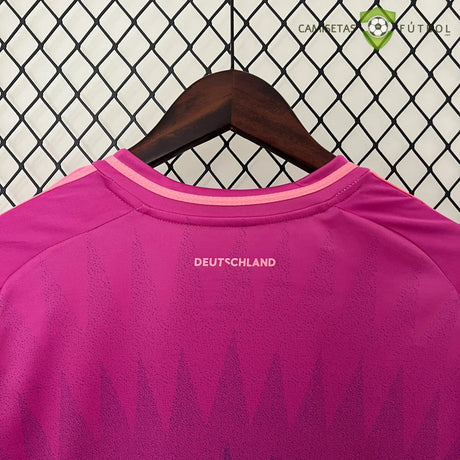 Maglia Germania 24-25 Away Donna UEFA Euro 2024 da calcio