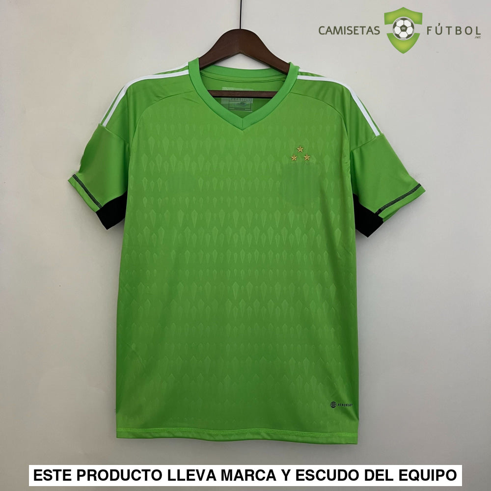 Camiseta Argentina 22-23 Portero Verde Personalizado