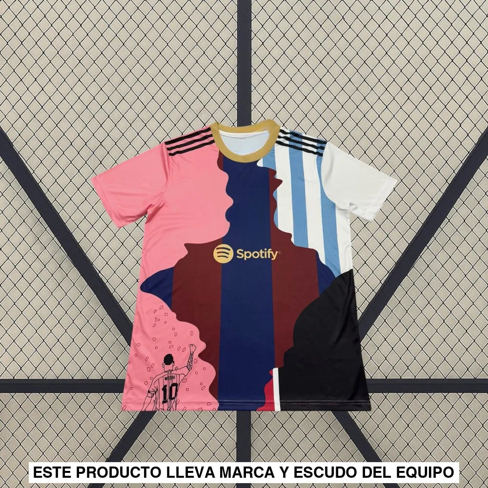 Camiseta Argentina 25 26 Edición Especial Messi Multi Clubes Camiseta Fan
