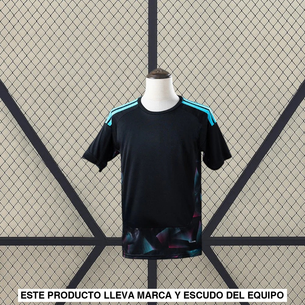 Camiseta Argentina 25-26 Guarda Redes Negro FIFA 2026 Camiseta Fan