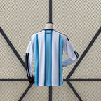 Camiseta Argentina 26-27 Local Manga Larga FIFA 2026 Camiseta Fan