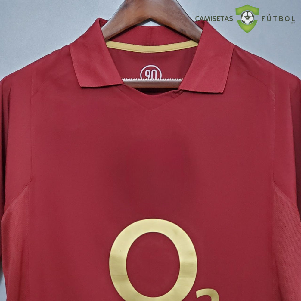 Camiseta Arsenal 05-06 Local (Versión Retro) De Futbol