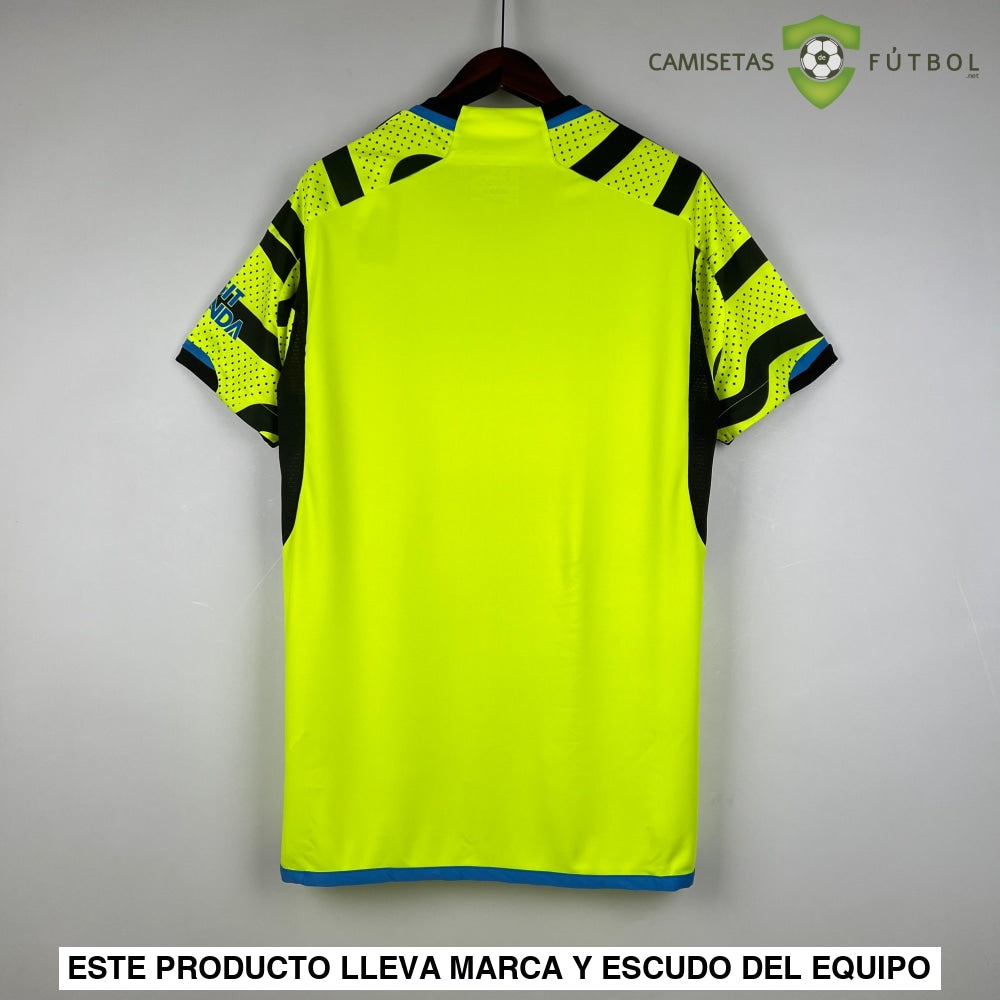 Camiseta Arsenal 23-24 Visitante Personalizado