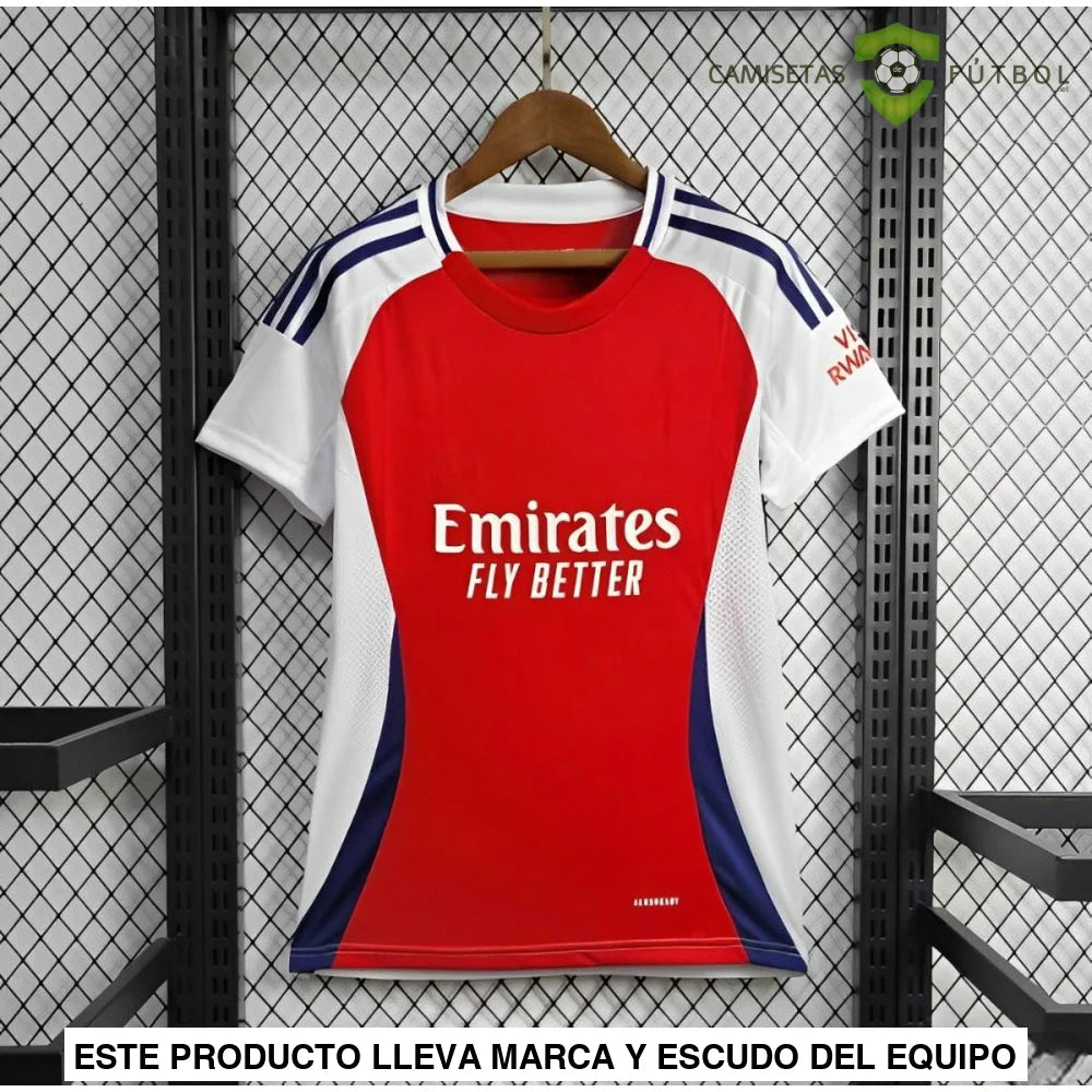Camiseta Arsenal 24-25 Local Femenina De Futbol