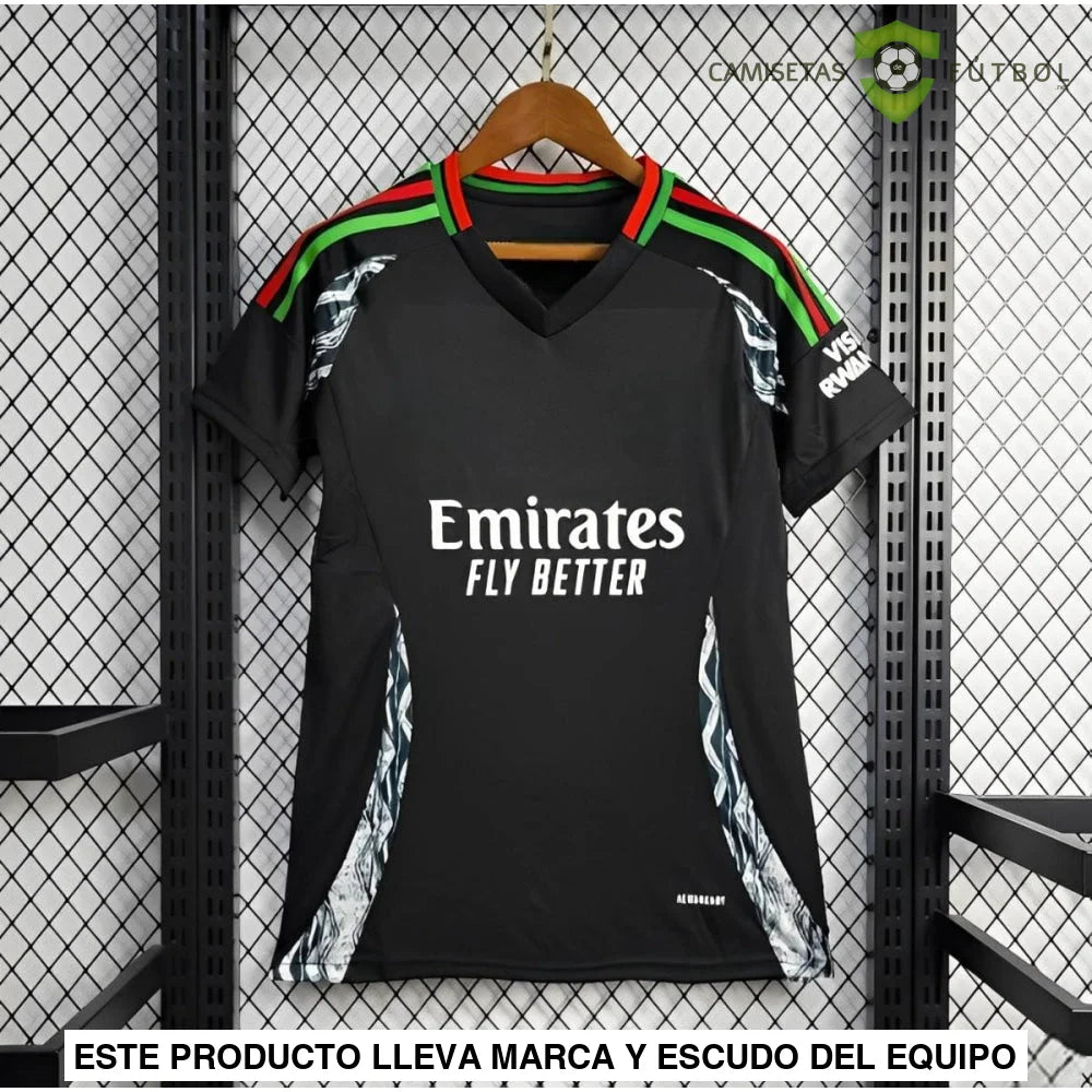 Camiseta Arsenal 24-25 Visitante Femenina De Futbol