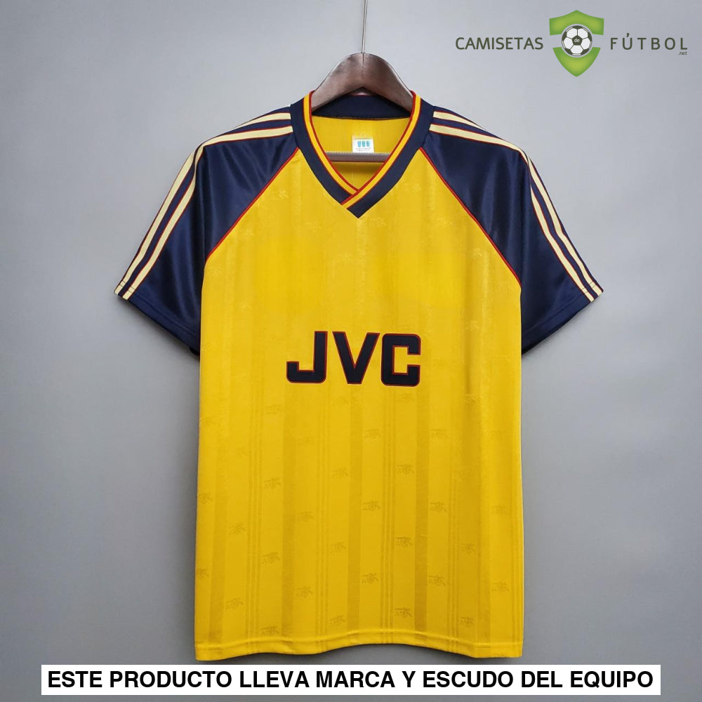 Camiseta Arsenal 88-89 Visitante (Versión Retro) De Futbol