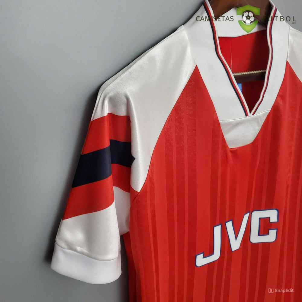 Camiseta Arsenal 92-93 Local (Versión Retro) De Futbol