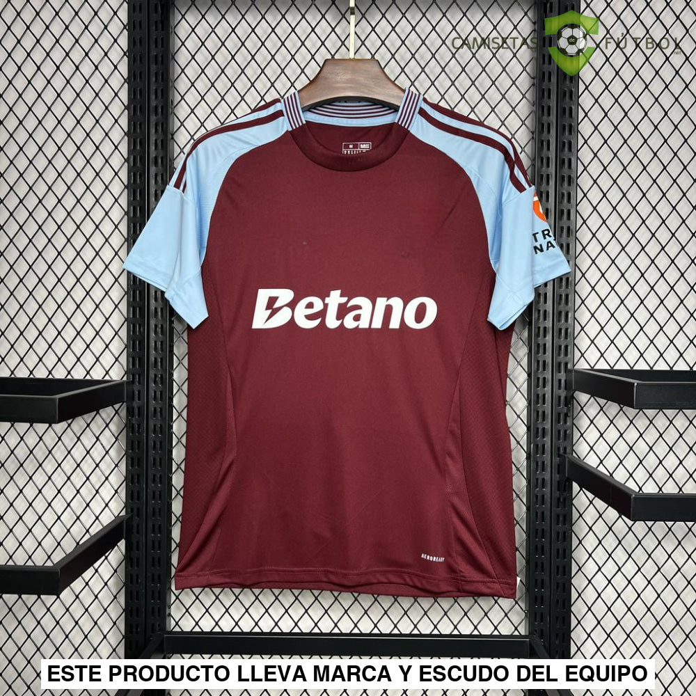 Camiseta Aston Villa 24-25 Local De Futbol