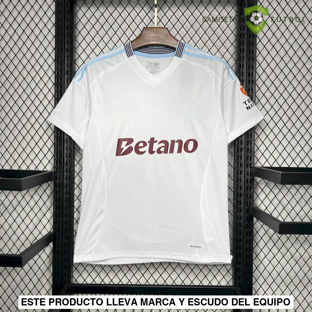 Camiseta Aston Villa 24-25 Visitante De Futbol