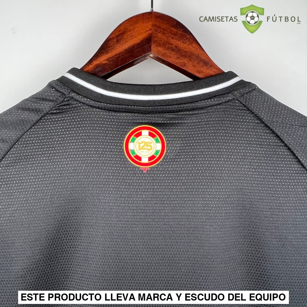 Camiseta Athletic De Bilbao 23-24 Portero Negro Personalizado