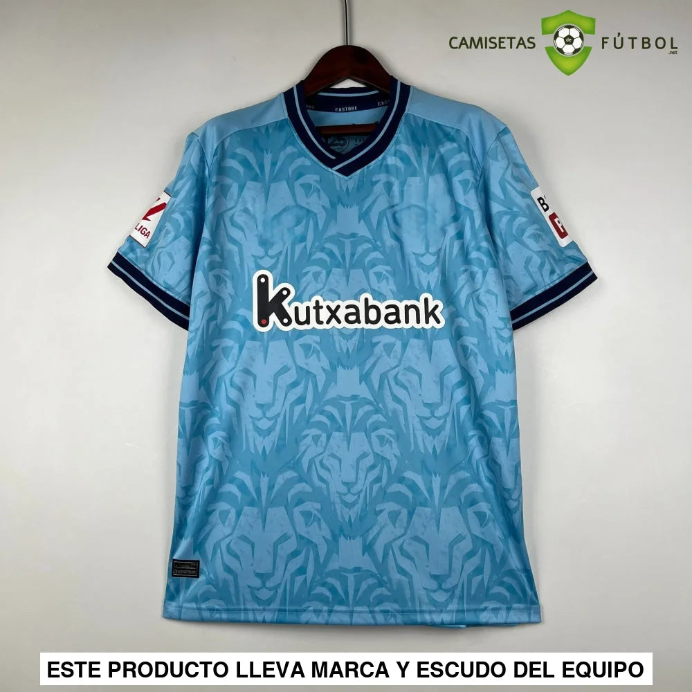 Camiseta Athletic De Bilbao 23-24 Visitante Personalizado