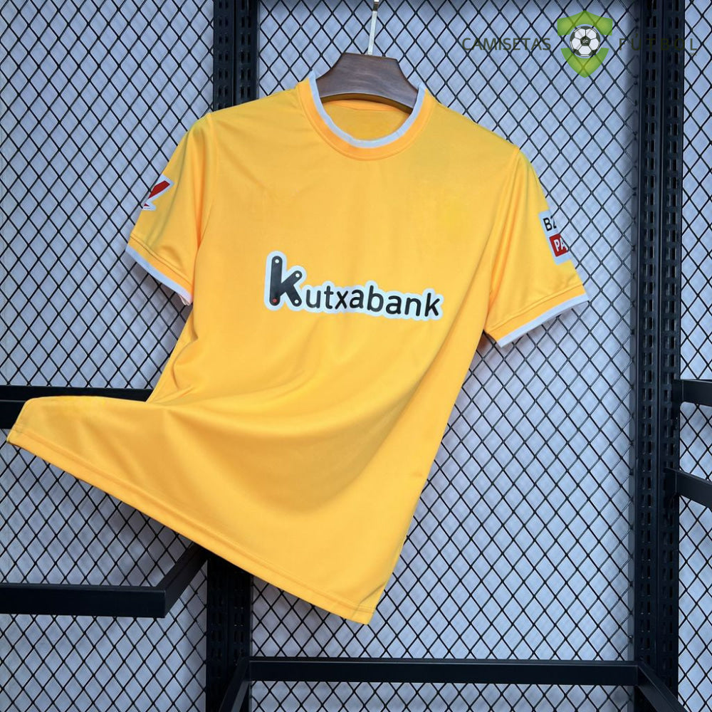 Camiseta Athletic De Bilbao 24-25 Portero Amarillo Futbol