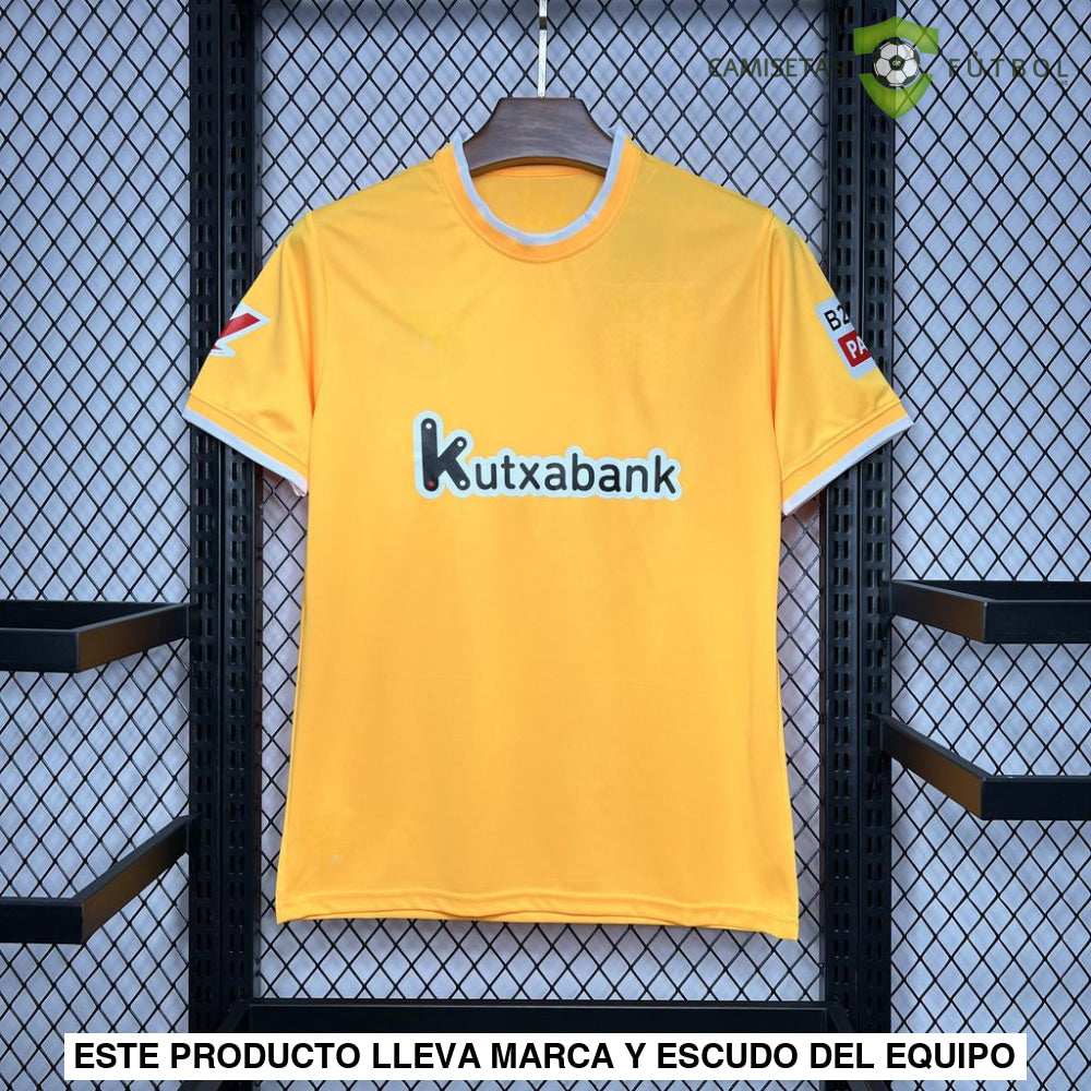 Camiseta Athletic De Bilbao 24-25 Portero Amarillo Futbol