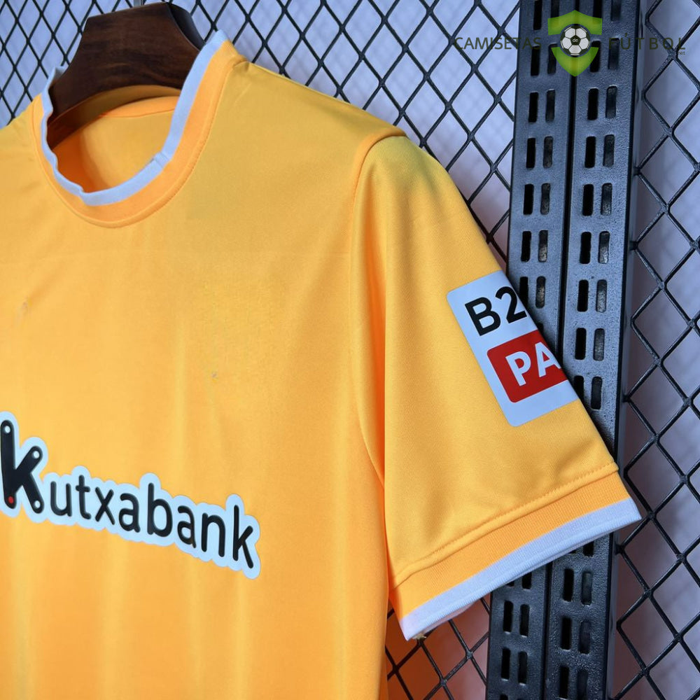 Camiseta Athletic De Bilbao 24-25 Portero Amarillo Futbol