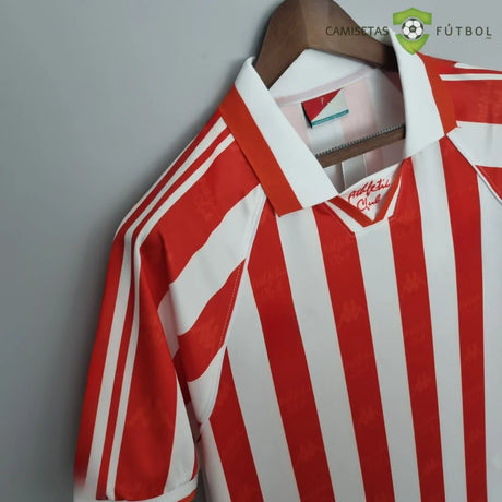 Camiseta Atlhetic De Bilbao 95-97 Local (Versión Retro) Futbol