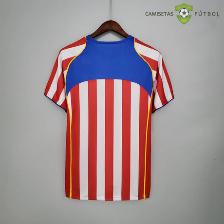 Camiseta Atlético De Madrid 04 - 05 Local (Versión Retro) Futbol