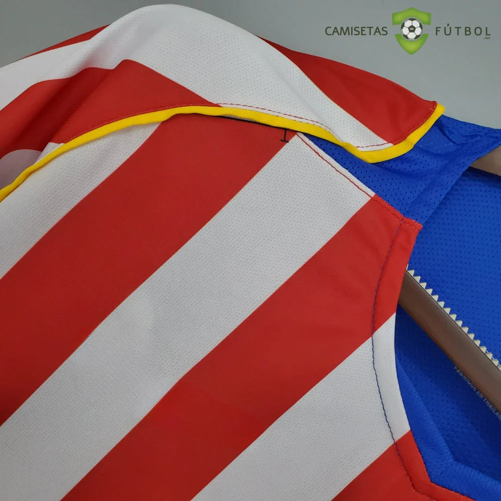Camiseta Atlético De Madrid 04 - 05 Local (Versión Retro) Futbol