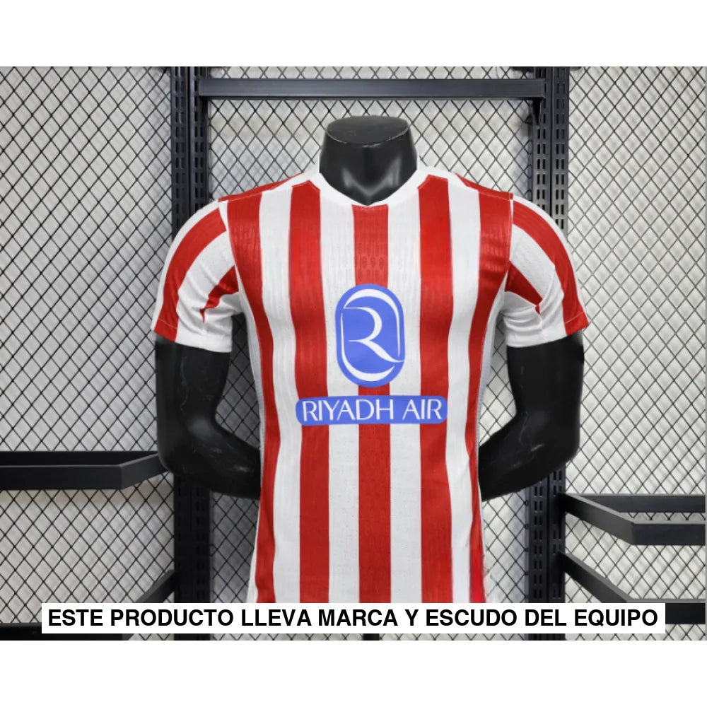 Camiseta Atlético de Madrid 25-26 Local (Player Version) Camiseta Player