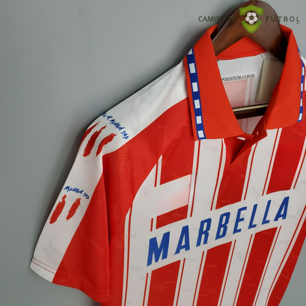 Camiseta Atlético De Madrid 94 - 95 Local (Versión Retro) Futbol