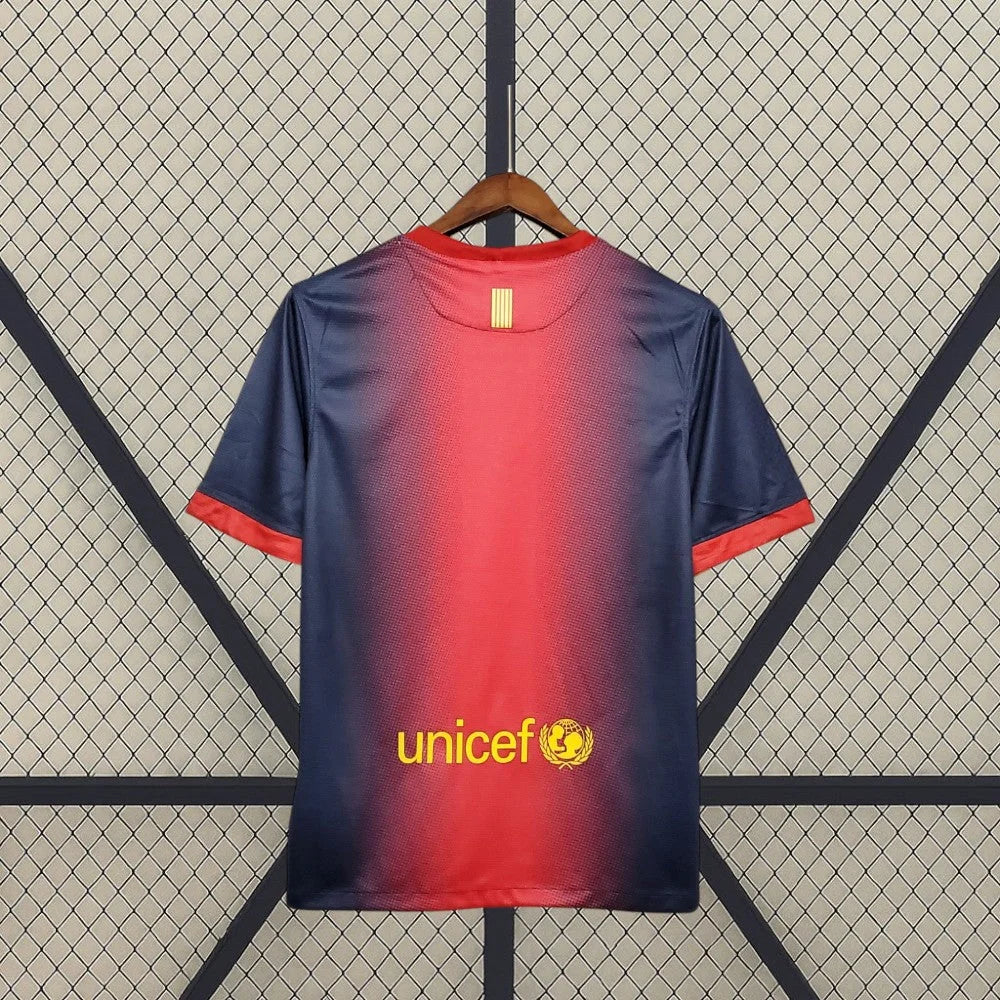Maglia Barcellona 12 13 Home (versione Retro)