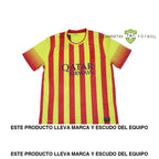 Camiseta Barcelona 13 - 14 Visitante (Versión Retro) De Futbol