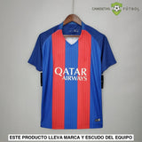Camiseta Barcelona 16-17 Local (Versión Retro) Parche Especial