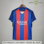 Camiseta Barcelona 16-17 Local (Versión Retro) Parche Especial