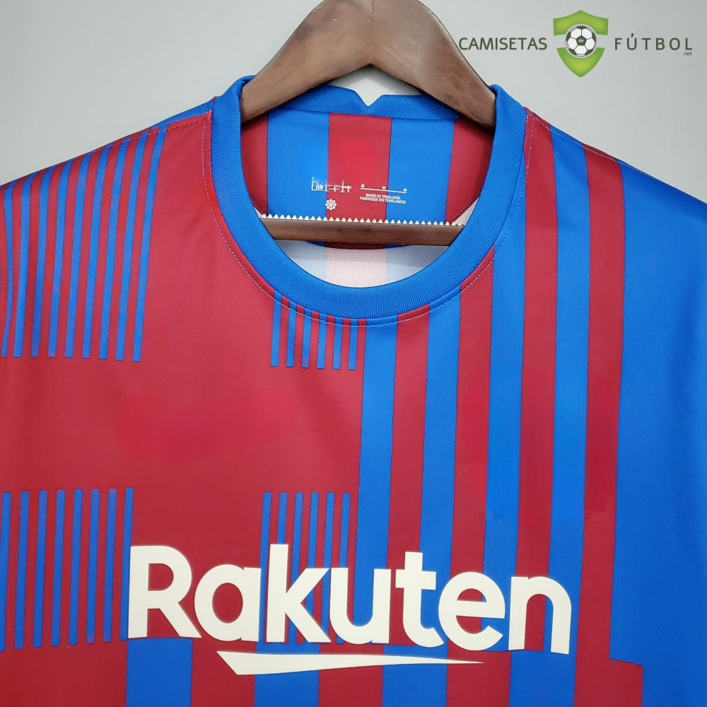 Camiseta Barcelona 21-22 Local (Versión Retro) De Futbol