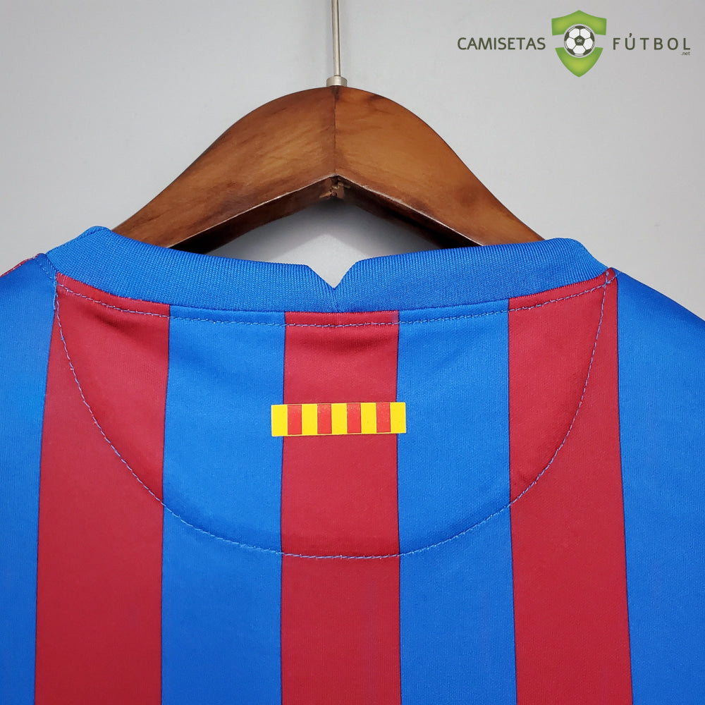 Camiseta Barcelona 21-22 Local (Versión Retro) De Futbol