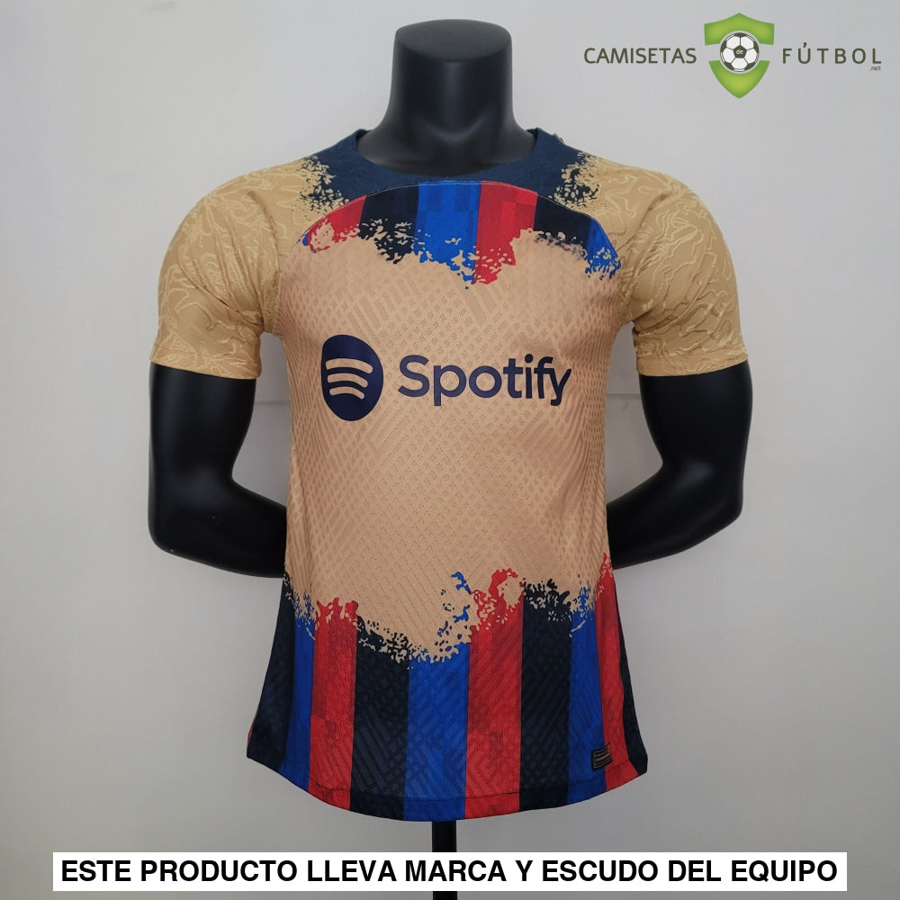 Camiseta Barcelona 23-24 Edicion Especial Mezclado (Player Version) Parche