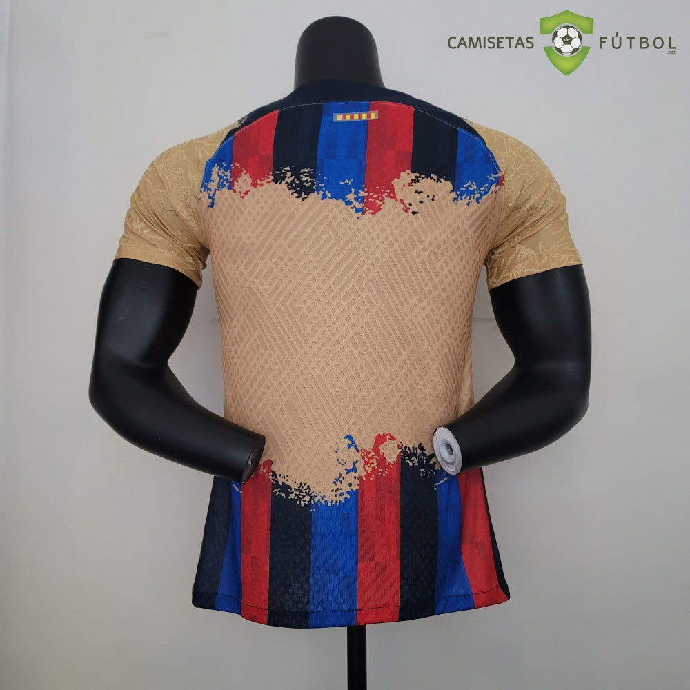 Camiseta Barcelona 23-24 Edicion Especial Mezclado (Player Version) Parche