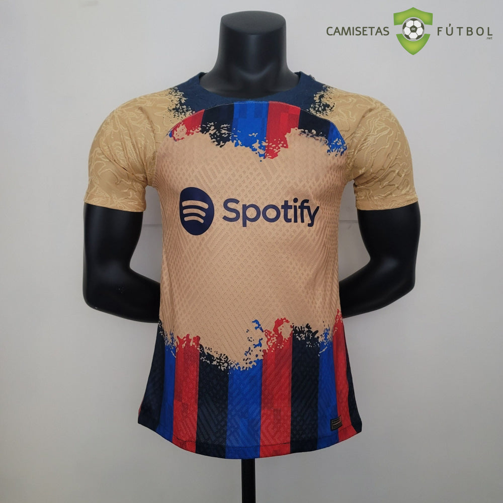 Camiseta Barcelona 23-24 Edicion Especial Mezclado (Player Version) Parche