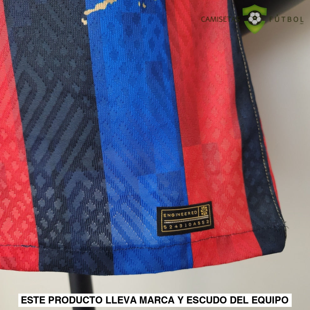 Camiseta Barcelona 23-24 Edicion Especial Mezclado (Player Version) Parche