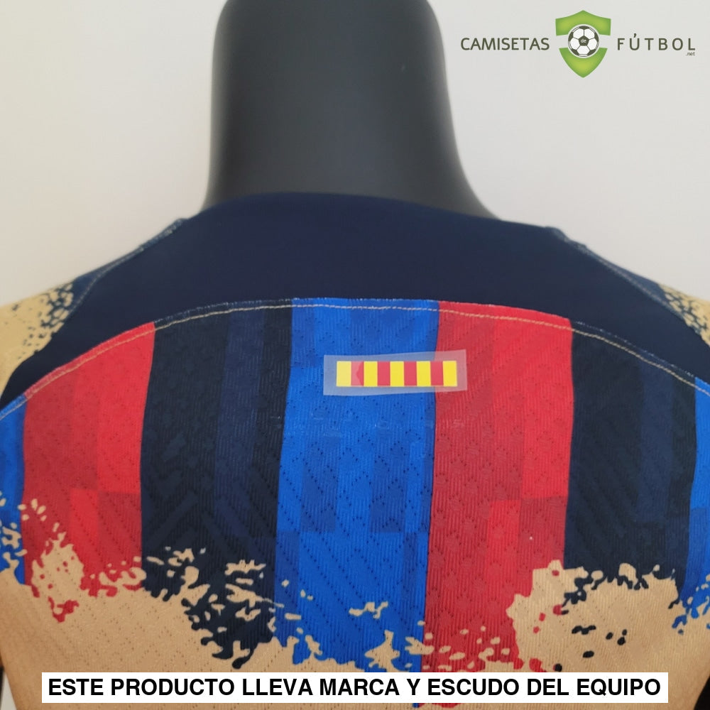 Camiseta Barcelona 23-24 Edicion Especial Mezclado (Player Version) Parche