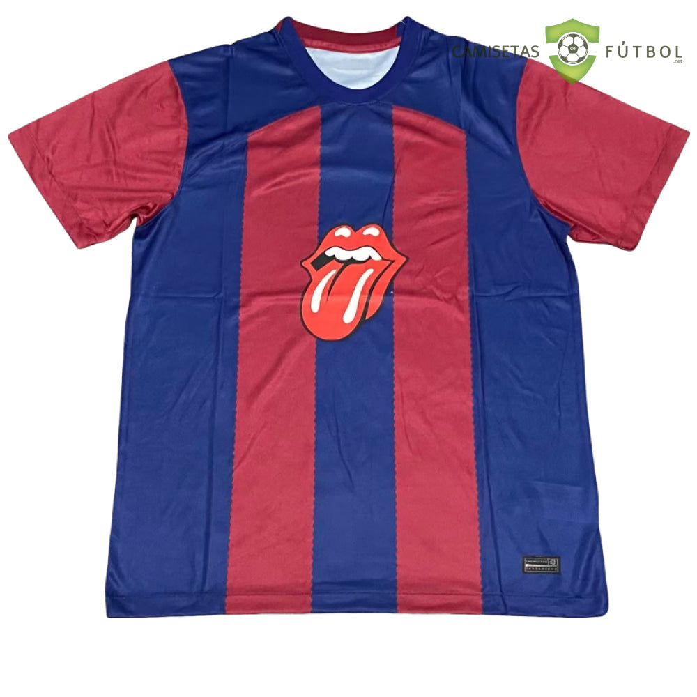 Camiseta Barcelona 23-24 Edición Rolling Stones Parche Especial