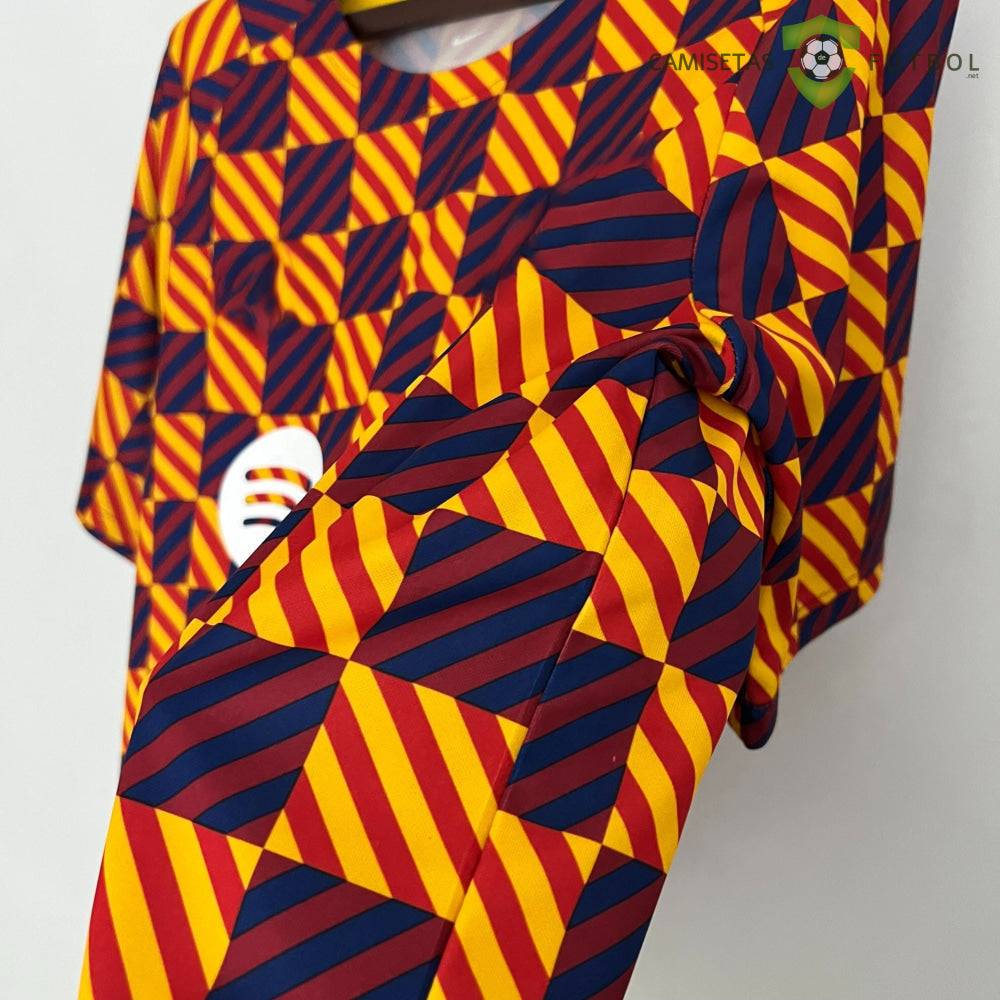 Camiseta Barcelona 23-24 Entreno 2 Parche Especial