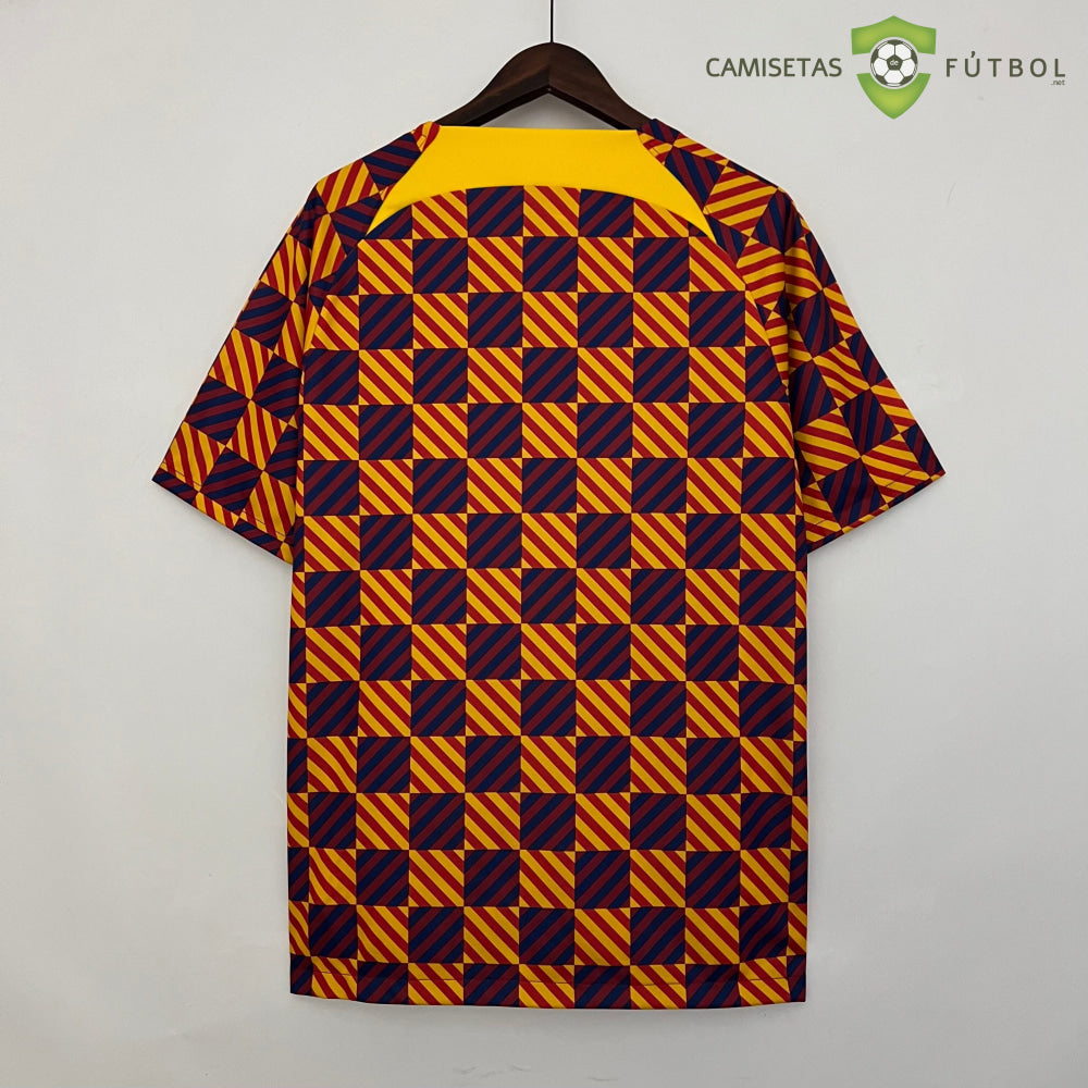 Camiseta Barcelona 23-24 Entreno 2 Parche Especial