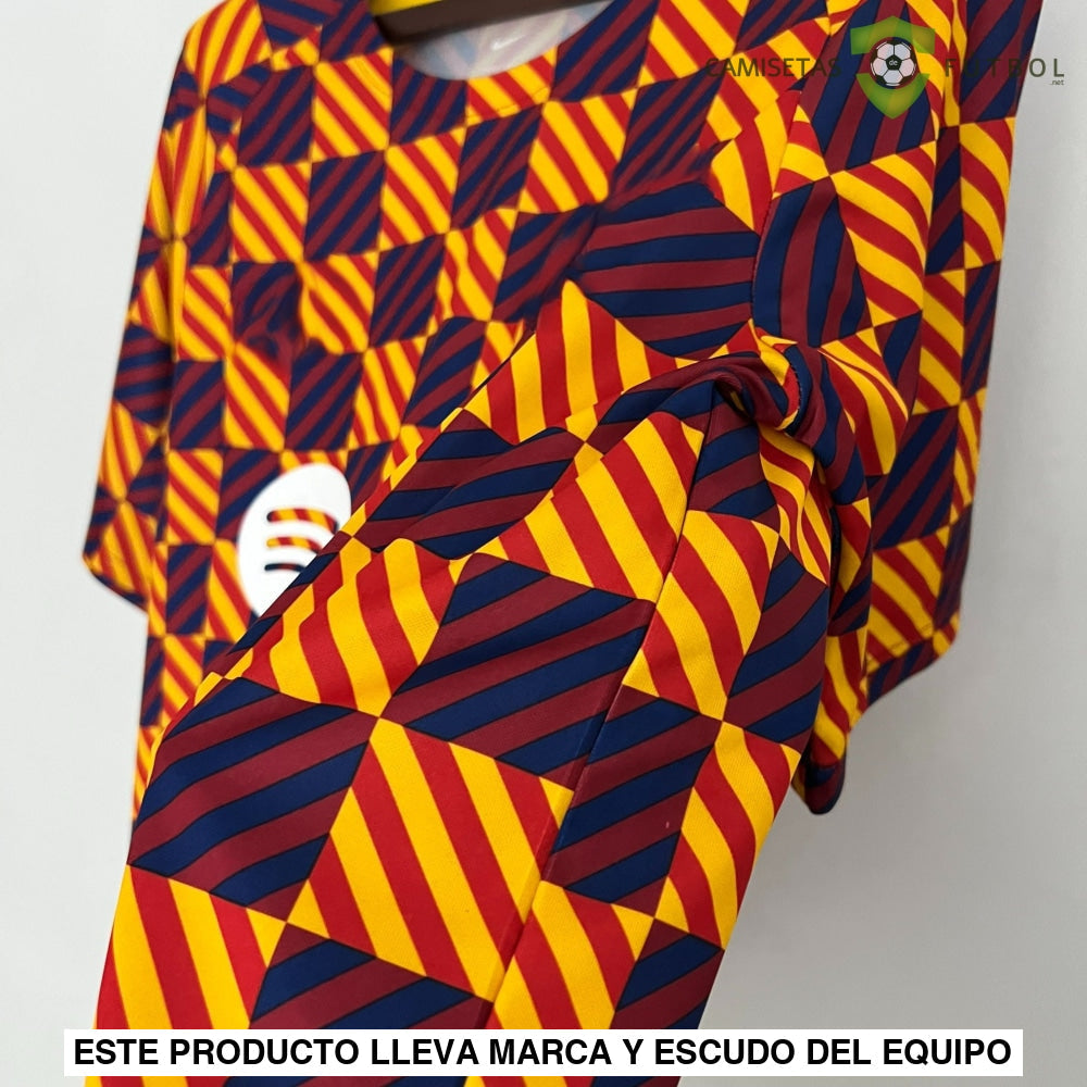 Camiseta Barcelona 23-24 Entreno 2 Parche Especial