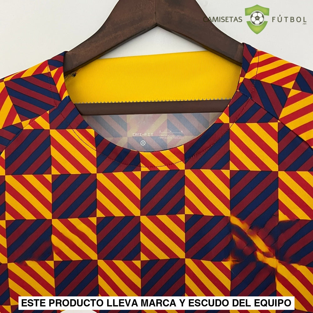 Camiseta Barcelona 23-24 Entreno 2 Parche Especial