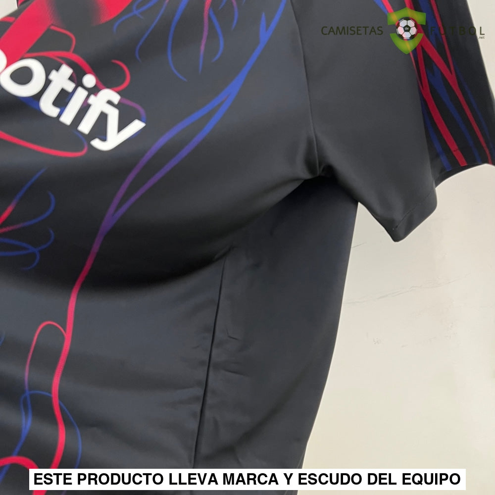 Camiseta Barcelona 23-24 Pre-Partido Patta Corazón Parche Especial