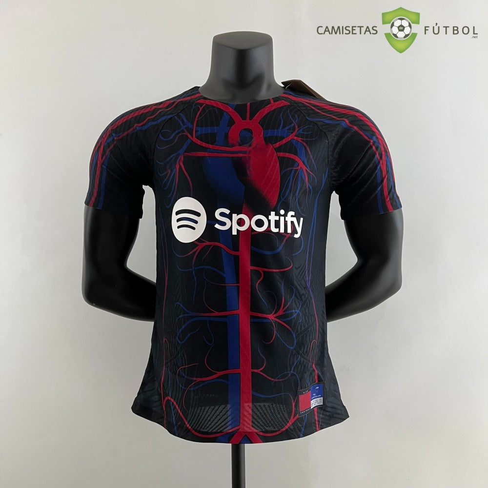 Camiseta Barcelona 23-24 Pre-Partido Patta Corazón (Player Version) Parche Especial