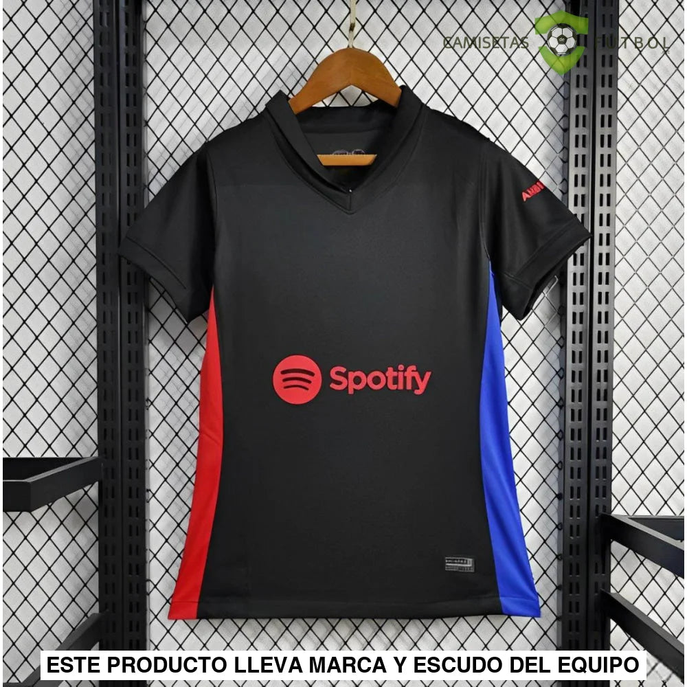 Camiseta Barcelona 24-25 Visitante Femenina De Futbol