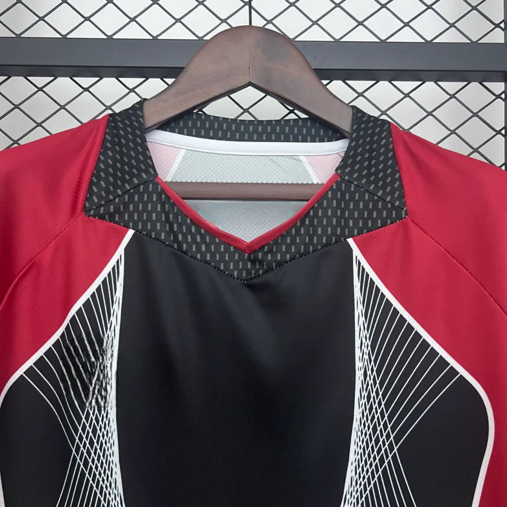 Camiseta Barcelona 25-26 Edición Especial roja/negra Camiseta Fan