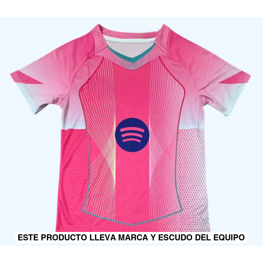 Camiseta Barcelona 25-26 Edicion Especial Rosa Camiseta Fan
